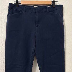 GAP Women's Navy Ankle Skinny Pants 12